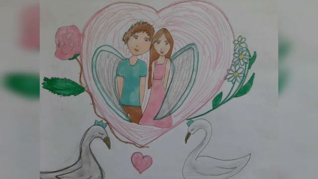 «Наша дружная семья». Выставка детских рисунков смотреть онлайн