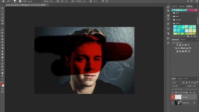 Create monochrome in Photoshop in 1 minute . смотреть онлайн