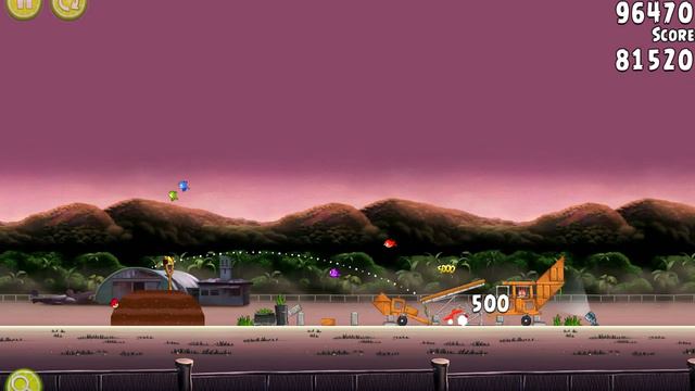 Angry Birds: Rio. Airfield Chase (level 22) 3 stars. Прохождение от SAFa смотреть онлайн