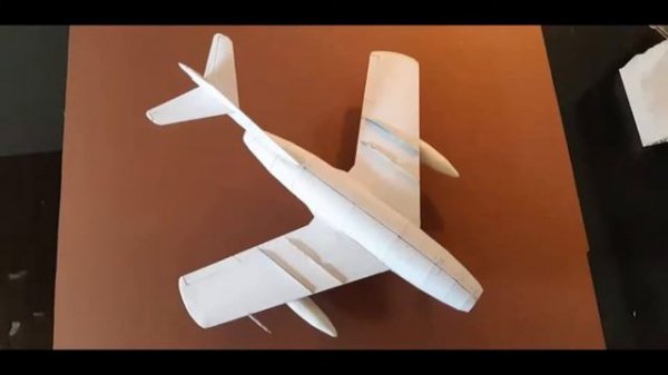 Full build Paper Model MiG-15 Paper Model 1/32