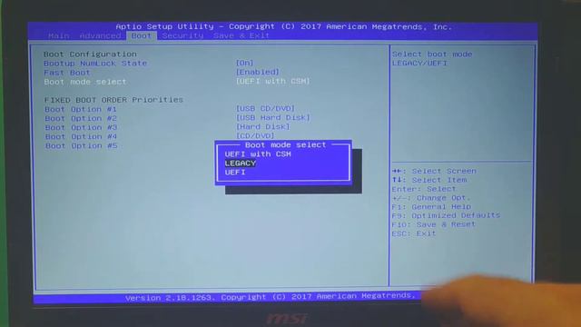 VIDEO 11 - APRENDE A FORMATEAR UN PC - Configurar BIOS MSI GV72 7RD Y Formatear Con Windows 10