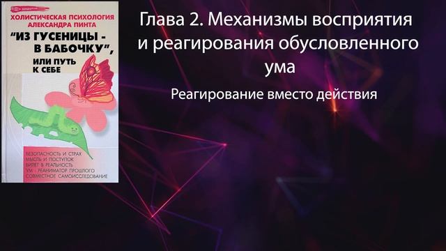 Понаблюдайте за игрой своего ума. Из гусеницы в бабочку. Александр Пинт. [Аудиокнига] Глава2 часть смотреть онлайн
