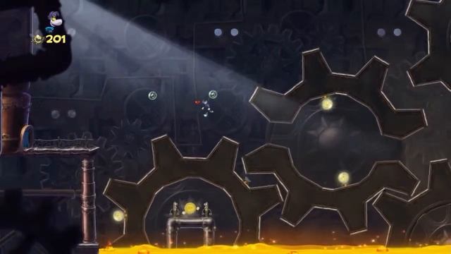 58 - Прохождение Rayman Origins - Вот так машина - Хмурые облака смотреть онлайн