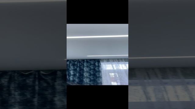 Натяжные потолки с световыми линиями в доме смотреть онлайн