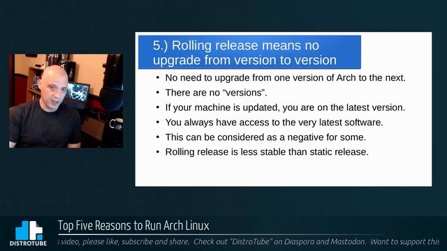 Top Five Reasons To Run Arch Linux смотреть онлайн