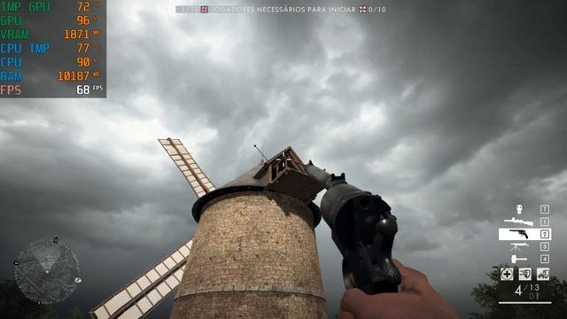 BATTLEFIELD 1 - E5 2420 - GTX 660 TI - 16GB RAM смотреть онлайн