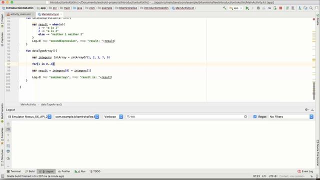 for loop - kotlin смотреть онлайн