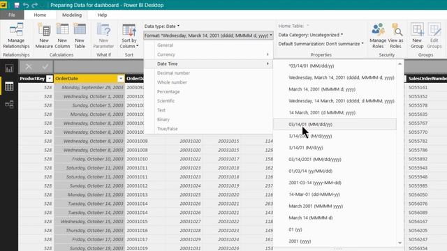 20 Data Formatting in Power BI Desktop смотреть онлайн