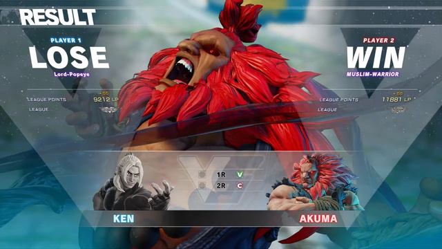 STREET FIGHTER V Rage fighter AKA Rage quitter no 46 lord-popeye (Ken) смотреть онлайн