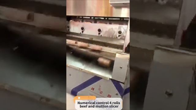 Numerical Control 4 Rolls Beef and Mutton Slicer смотреть онлайн