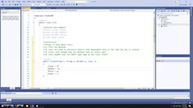 Using a Constructor to Initialize Object Data смотреть онлайн