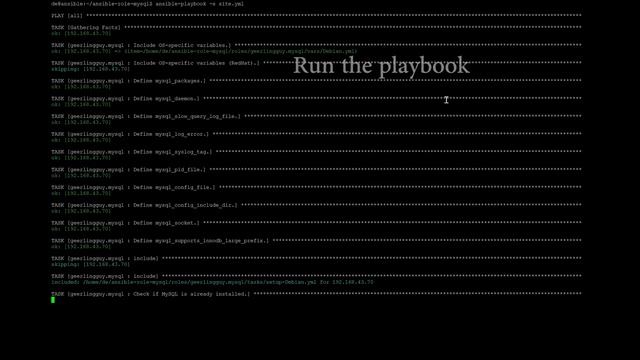 How to use ansible to install mysql to linux смотреть онлайн