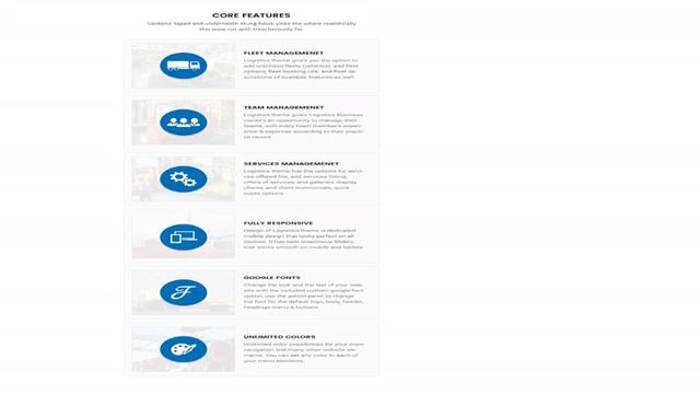 Best Great Premium Wordpress theme - Logistics | Transportation Warehousing WP Theme смотреть онлайн