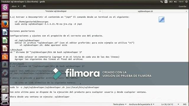 Instalar SQL DEVELOPER en UBUNTU 16.04 смотреть онлайн