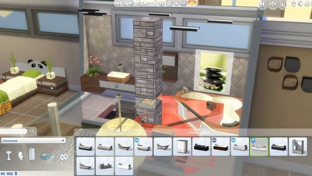 Симс 4 Обзор на русском дополнения # 018 " Ванная Sonic Bathroom " смотреть онлайн