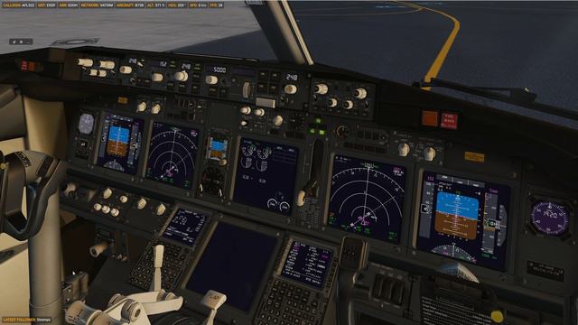 Flight Crew Experience, EDDF-EDDH, Vatsim, episode 2 смотреть онлайн