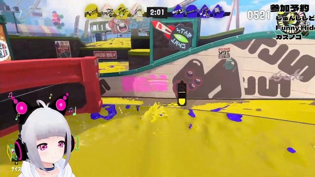 【スプラトゥーン3】初見歓迎参加型【VTuber】 смотреть онлайн