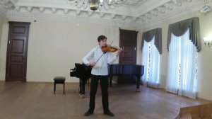 Телеман Фантазия №7 для скрипки соло, Илья Ефремов, скрипка