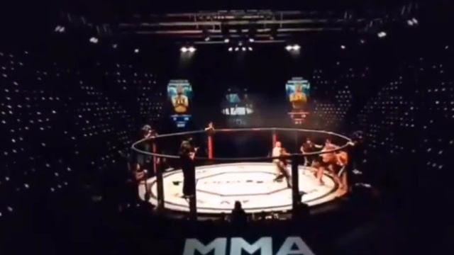 Святослав Коваленко начало драки после боя смотреть онлайн