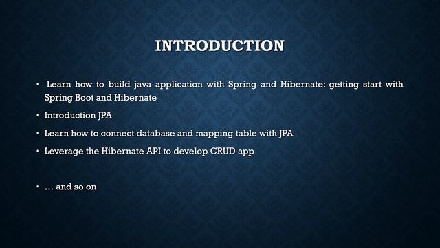 Spring Boot Hibernate and JPA - Introduction смотреть онлайн