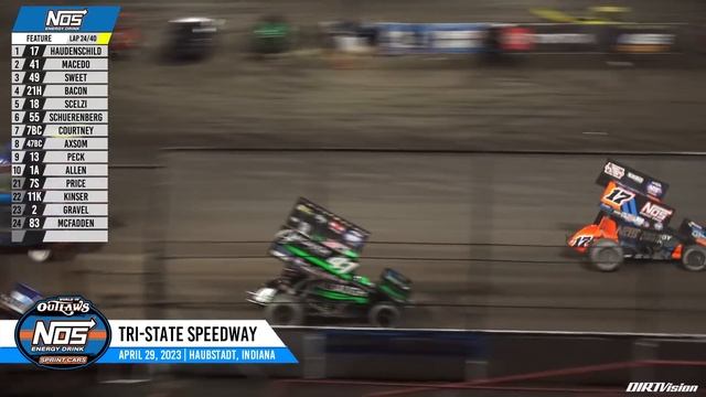 World of Outlaws NOS Energy Drink Sprint Cars | Tri-State Speedway | April 29th, 2023 | HIGHLIGHTS смотреть онлайн