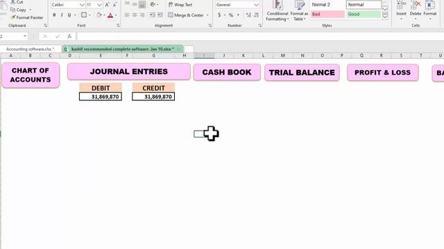 FULLY AUTOMATIC ACCOUNTING SOFTWARE IN EXCEL | AUTOMATIC DASHBOARD FOR ACCOUNTING SOFTWARE смотреть онлайн