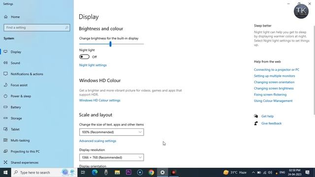 Screen Resolution Problem ko Kaise thik karen 100% SOLVE | Display Setting | in Hindi ? смотреть онлайн