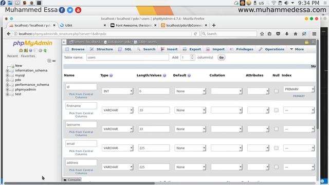 4 PHP PDO Person Create insert data смотреть онлайн