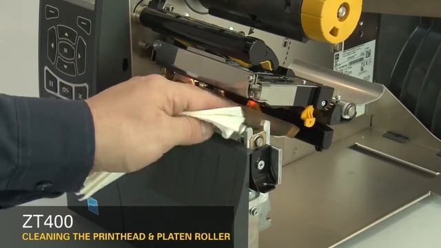 Zebra ZT400 How to Clean the Printhead u0026 Platen 720p via Skyload смотреть онлайн