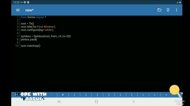 How to create a Spinbox in Tkinter / Python Tkinter tutorial | part 8 смотреть онлайн