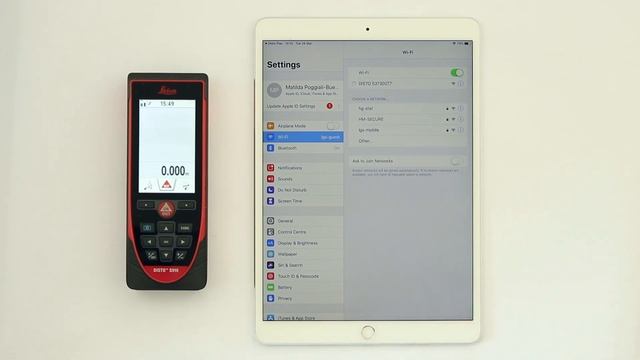 Leica DISTO™ Plan - How to connect Leica DISTO S910 in WiFi with iPhone/iPad смотреть онлайн
