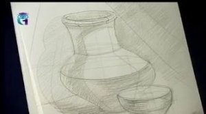 Уроки рисования (# 3) карандашом. Рисуем предмет быта