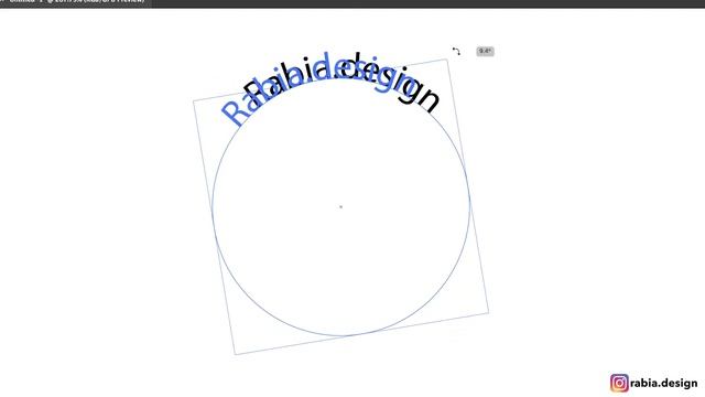 FLIP TEXT USING TYPE ON A PATH TOOL ON A CIRCLE - ILLUSTRATOR TUTORIAL смотреть онлайн