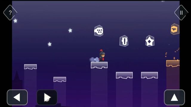 Tricky Castle | Starry Sky | Puzzle Game | Level 1, 2, 3, 4, 5 | Hidden BATS смотреть онлайн