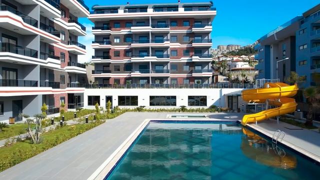 Стильная недвижимость в приморском жилом комплексе в Каргыджаке смотреть онлайн