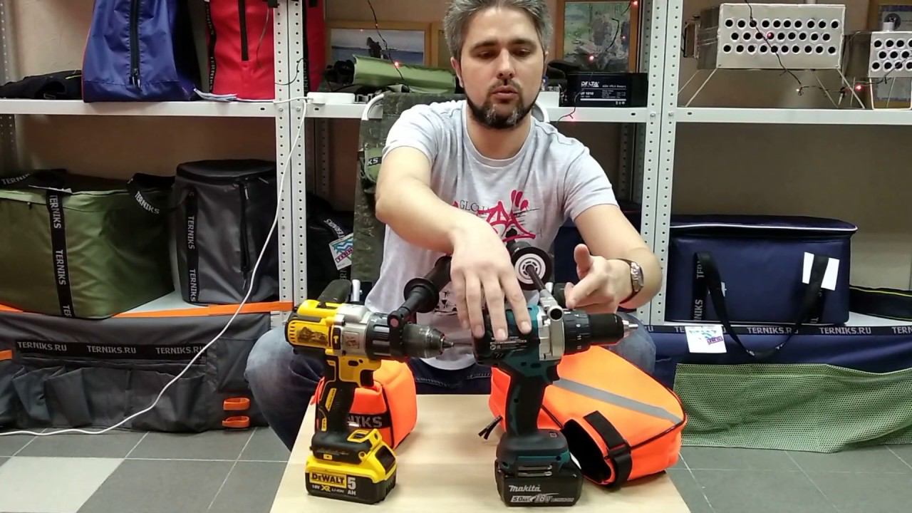 Чехол термокофр для шуруповерта Makita DDF 481 смотреть онлайн