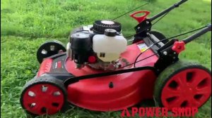 Бензиновая газонокоcилка A-iPower ALM51S. Видео от покупателя