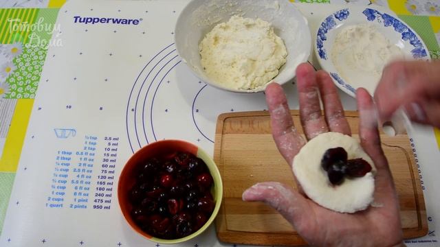 Очень вкусные сырники с черешней смотреть онлайн