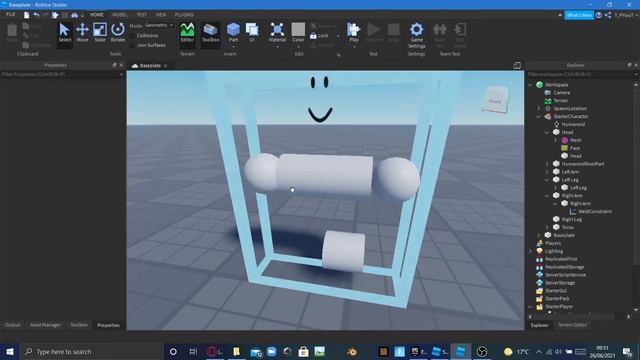 How To Make A Custom Starter Character - Roblox Studio смотреть онлайн