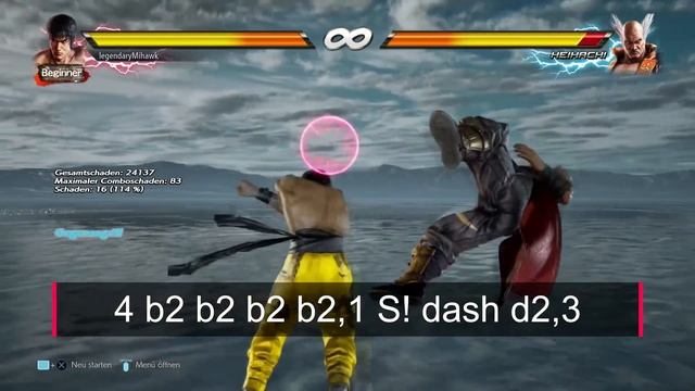 Tekken 7: Law - Staple Combos смотреть онлайн