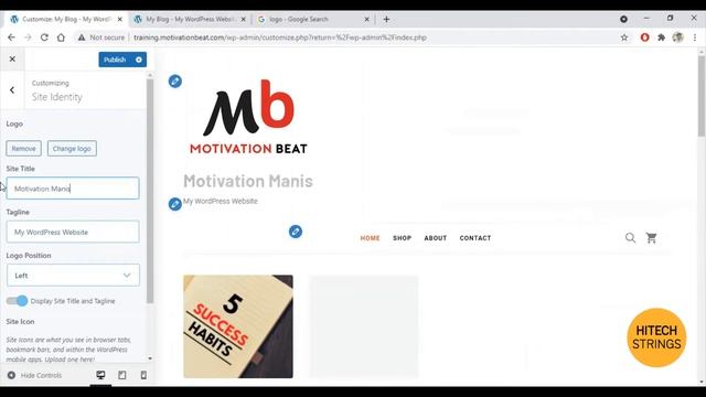 How to Add WordPress Website Logo, Tagline and Site Icon | Customize Themes | WordPress смотреть онлайн