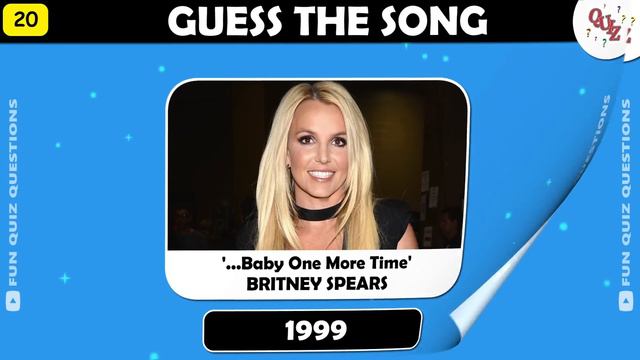Guess The Song | One Song Each Year 1980-2020 (MUSIC QUIZ) 🎵