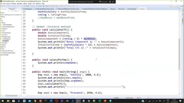 Java 08 VariableTypesInstance Local Static смотреть онлайн
