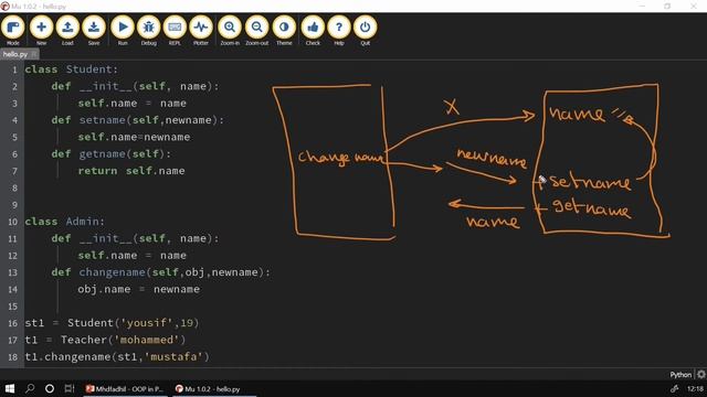 شرح عملي لـ Setters and Getters methods смотреть онлайн