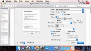 Как выполнять автоматическую двустороннюю печать на принтерах HP в Mac