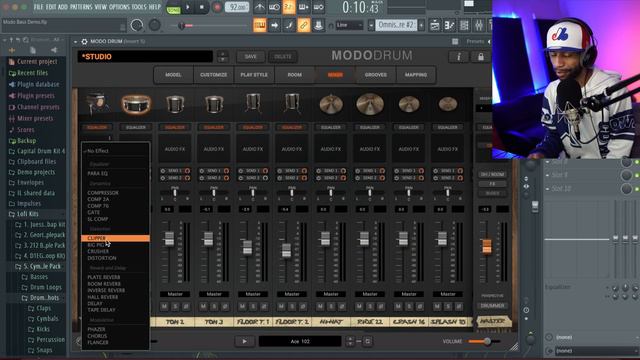 Modo Drum CS FREE Drum VST Plugin By IK Multimedia Review And Demo смотреть онлайн