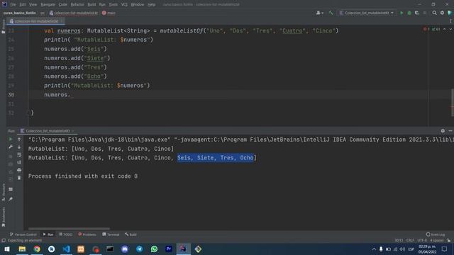 11 - Colección List y MutableList en Kotlin смотреть онлайн