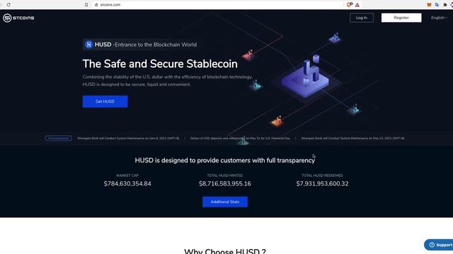 Обзор очередного стейблкоина HUSD (HUSD) смотреть онлайн