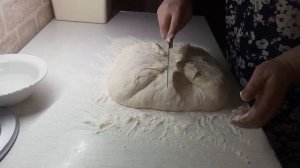 Чиабатта со складыванием.