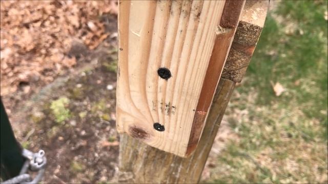OldGuyDIY $17 DIY T-Post Puller 4' Pipe Handle, 16" Chain 5/16", Clevis Hook 4x4 Wood Fulcrum T Pos смотреть онлайн